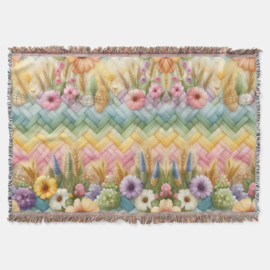 Lente Pasen Vreugde Deken (Voorkant)