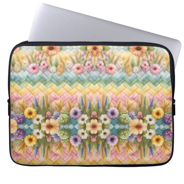 Lente Pasen Vreugde Laptop Sleeve (Voorkant)