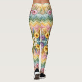 Lente Pasen Vreugde Leggings (Achterkant)