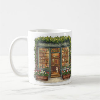 Lente Pasen Winkel met Knuffel Konijn Koffiemok