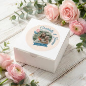 Lente Pastel Bloemblaadjes Sticker