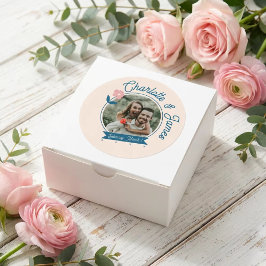 Lente Pastel Bloemblaadjes Sticker