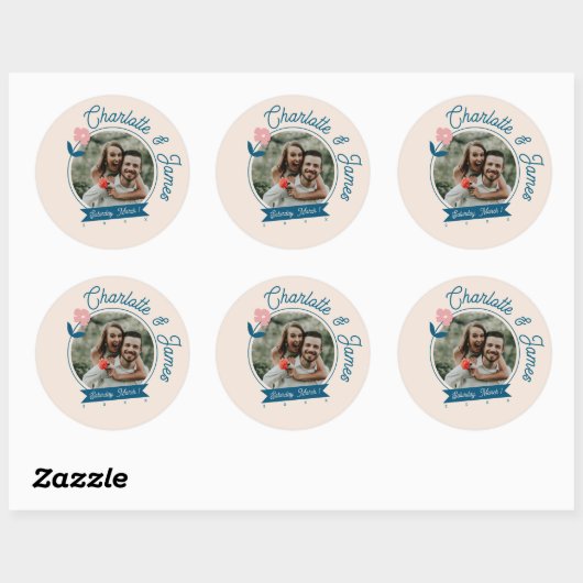 Lente Pastel Bloemblaadjes Sticker (Vel)