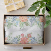 Lente Pastel Bloemen Decoupage Papier (Geschenk)
