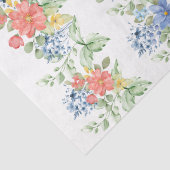 Lente Pastel Bloemen Decoupage Papier (Detail)