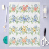 Lente Pastel Bloemen Decoupage Papier (Craft)