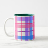 Lente Pastel Geruite Mok (Links)