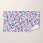 Lente Pastel Hydrangea's en Diamanten Handdoeken S (Handdoek)