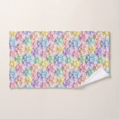 Lente Pastel Hydrangea's en Diamanten Handdoeken S (Handdoek)