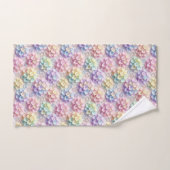 Lente Pastel Hydrangea's en Diamanten Handdoeken S (Handdoek)
