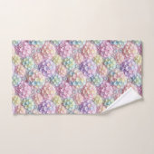 Lente Pastel Hydrangea's en Diamanten Handdoeken S (Handdoek)