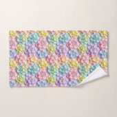 Lente Pastel Hydrangea's en Diamanten Handdoeken S (Handdoek)