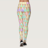 Lente Pastel Ijsje Print Leggings (Achterkant)
