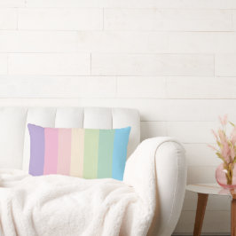 Lente pastel kleurenpalet kussen