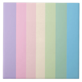 Lente pastel kleurenpalet  tegeltje