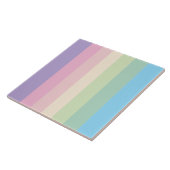 Lente pastel kleurenpalet tegeltje (Zijkant)