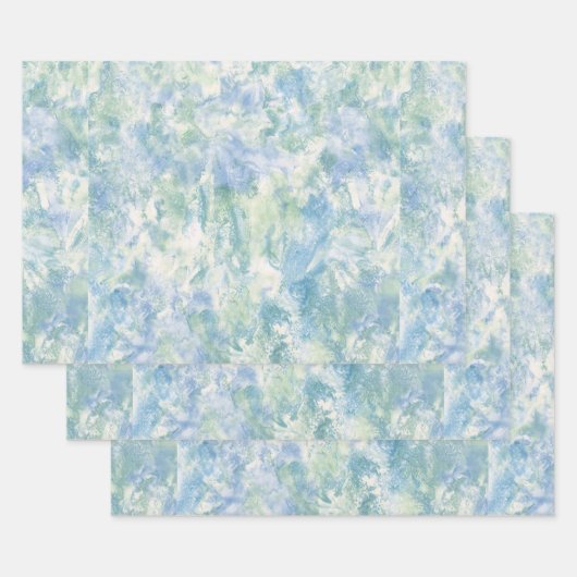 Lente Pastel Marmer Inpakpapier Vel (Set)