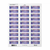 Lente Pastel Vlinders Feest Uitnodiging Etiket (Full Sheet)
