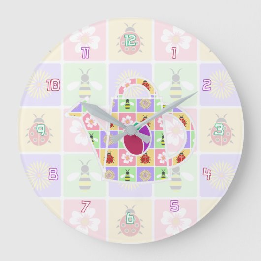 Lente Patches Klok (Voorkant)