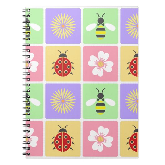 Lente Patches Notitieboek (Voorkant)