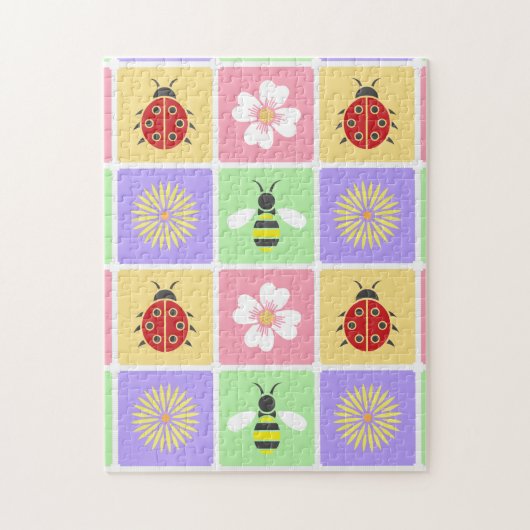 Lente Patches Puzzel (Verticaal)