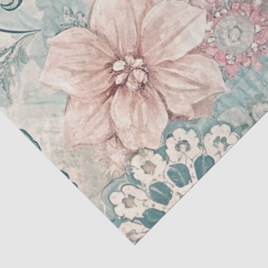 Lente Patchwork Naadloos Tissuepapier (Detail)