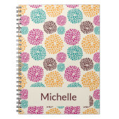 Lente Patroon - Boho Bright op maat Notitieboek (Voorkant)