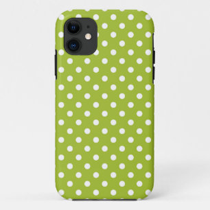 Lente patroon met witte stippen Case-Mate iPhone case