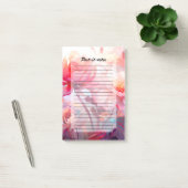 Lente Pioen Bloesem Tuin Waterverf Post-it® Notes (Kantoor)