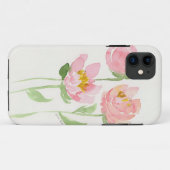 Lente pioen telefoonhoesje Case-Mate iPhone case (Achterkant (horizontaal))