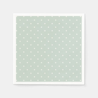 Lente Polka Stippen Micro | Gedempte Salie Servet