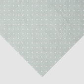 Lente Polka Stippen Micro | Gedempte Salie Tissuepapier (Detail)