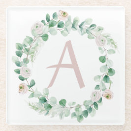 Lente pony's met aanpasbare brief glazen onderzetter