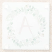 Lente pony's met aanpasbare brief glazen onderzetter (Achterkant)