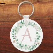 Lente pony's met aanpasbare brief sleutelhanger (Voorkant)