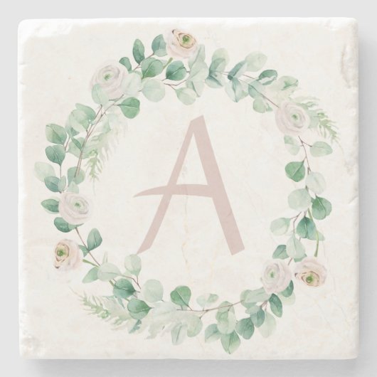 Lente pony's met aanpasbare brief stenen onderzetter (Voorkant)