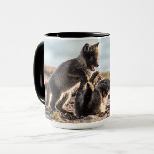 Lente - poolvos mok (Voorkant links)