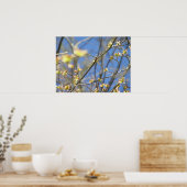 Lente - Poster / Print met appelbloesems (Keuken)