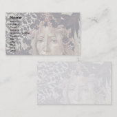 Lente (Primavera) van Botticelli Sandro Visitekaartje (Voorkant / Achterkant)