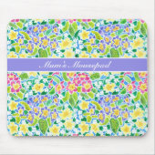 ,  lente-primroses Mousepad Muismat (Voorkant)
