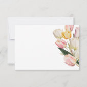 Lente QR-code RSVP Kaartje (Achterkant)