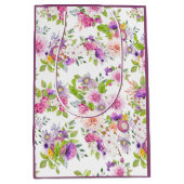 Lente Ranunculus en Rozen Collage Medium Cadeauzakje (Voorkant)