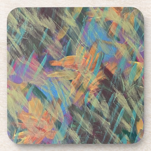 Lente regen coasters bier onderzetter (Voorkant)