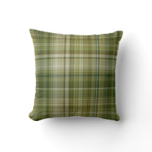 Lente Regen Crème, Tane en Olijfgroene Plaid