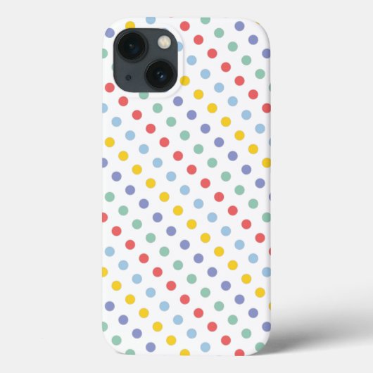 Lente regenboogpolige stift patrooniPad-luchttas. Case-Mate iPhone Case (Achterkant)