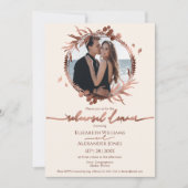 Lente repetitie diner uitnodiging Wildflower (Voorkant)