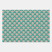 Lente Retro Flower Inpakpapier Vel (Voorkant 3)