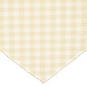 Lente Retro Gingham | Botercreme Korte Tafelloper (Hoek)