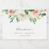 Lente Romance Mini Mousserende Wijnflesetiketten Sparkling Wijnetiket (Enkel label)