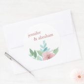 Lente Romantiek Sticker (Envelop)